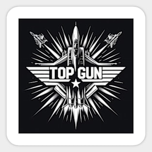 Top Gun Emblem Sticker